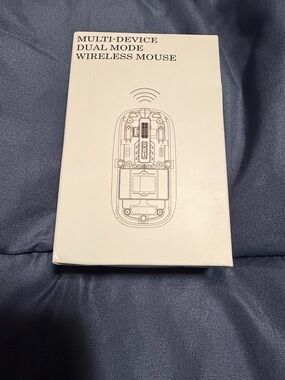 Wireless Multi-Device Dual-Mode Mouse - White